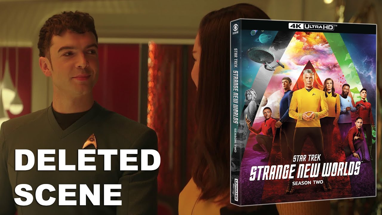 Watch Spock Try Gum In Deleted Scene From 'Star Trek: Strange New Worlds' Season  2 DVD/Blu-ray, Out Today –