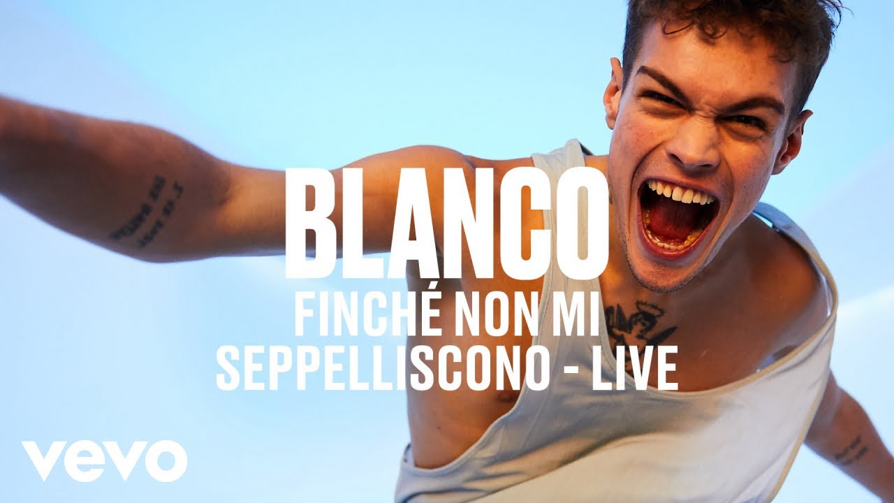BLANCO - Finché Non Mi Seppelliscono (Live) | Vevo DSCVR