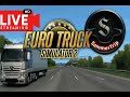 Back on the highway in Euro Truck Simulator 2 - Vertical