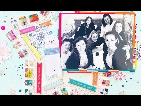 FRECKLED FAWN DESIGN TEAM - Scrapbooking process 66 - Girls in the house craftstudio
