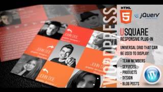 Preview uSquare - Universal responsive grid for WordPress