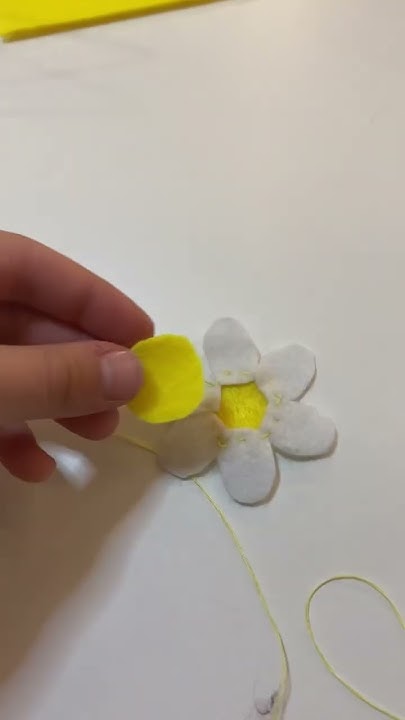 БРЕЛОК РОМАШКА #handmade - YouTube