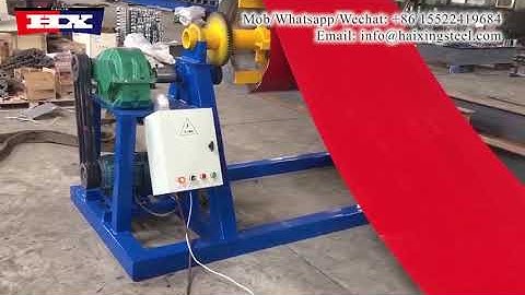Steel Coil Leveling & Cutting Machine, Máquina para corte y aplanamiento