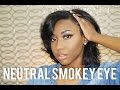 Neutral Smokey Eyes|Covering acne scars|Flowerpush