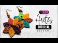 Aros Otoño » 🍂 tutorial | como hacer aros de hilo | diy ● Earrings #173