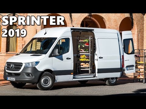 2019 Mercedes Sprinter Panel Van Exterior Interior Driving