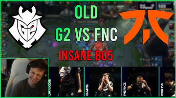 Caedrel Reacts To G2 2019 Voice Comms (Finals VS FNATIC)