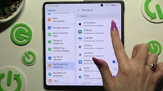 How to Enable/Disable Apps Notifications on HONOR Magic V3 – Notification Settings screenshot 4