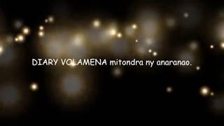 Mr Sayda - Diary Volamena [Parole/Lyrics] nouveauté 2020