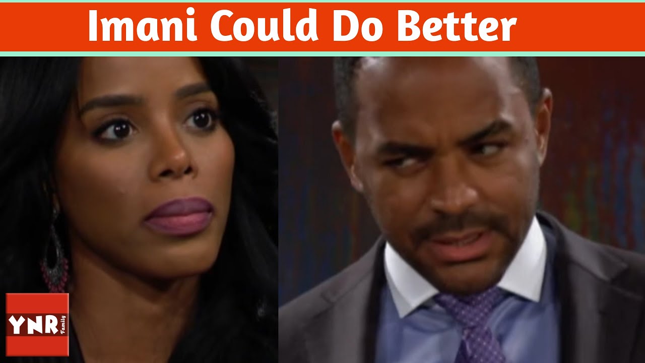 Young and the Restless Spoilers Spoilers: Imani Obsession with Nate Should She Go After Another Man