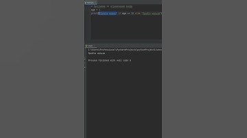 Тернарный оператор в Python IF-ELSE