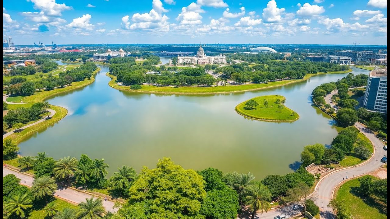 Abuja from Above: A Peaceful Cinematic Drone Journey