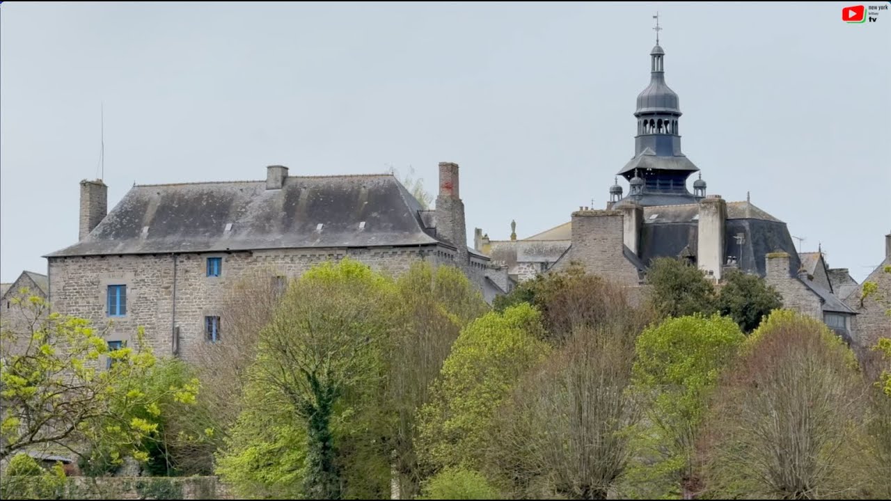 BRITTANY  |  Moncontour medieval Breton village  |  New York Brittany TV 🇺🇸