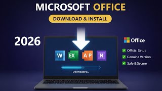 Free Microsoft Office Word Install | Word Setup Bangla Tutorial 2026 | aptop/PC এ Word Setup | rifat