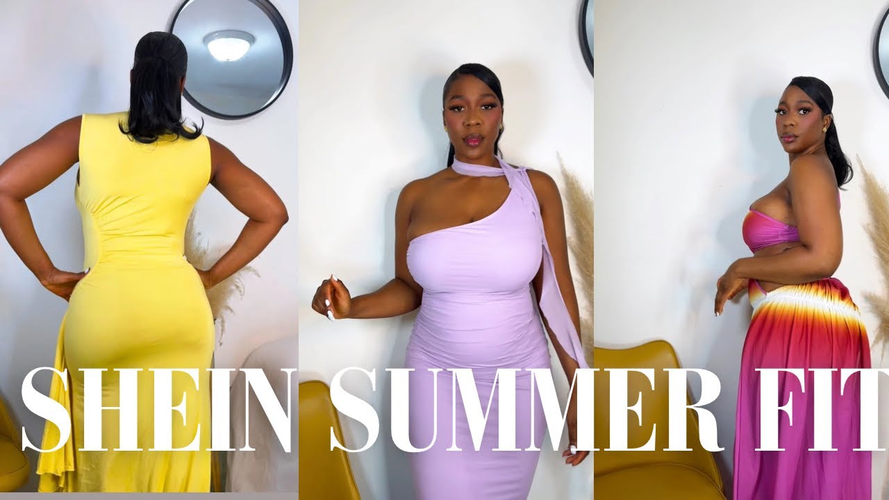 SHEIN Summer Try-On Haul 2025 🌞 Curvy Vacation Outfits You’ll Want to Pack!