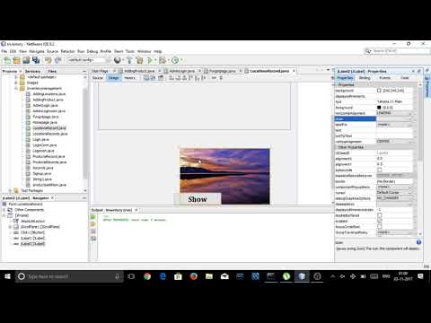 How to add background images to your applets in netbeans