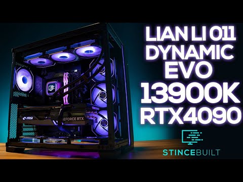 Lian Li O11 Dynamic Evo w/ i9-13900k + RTX 4090 Custom PC Build