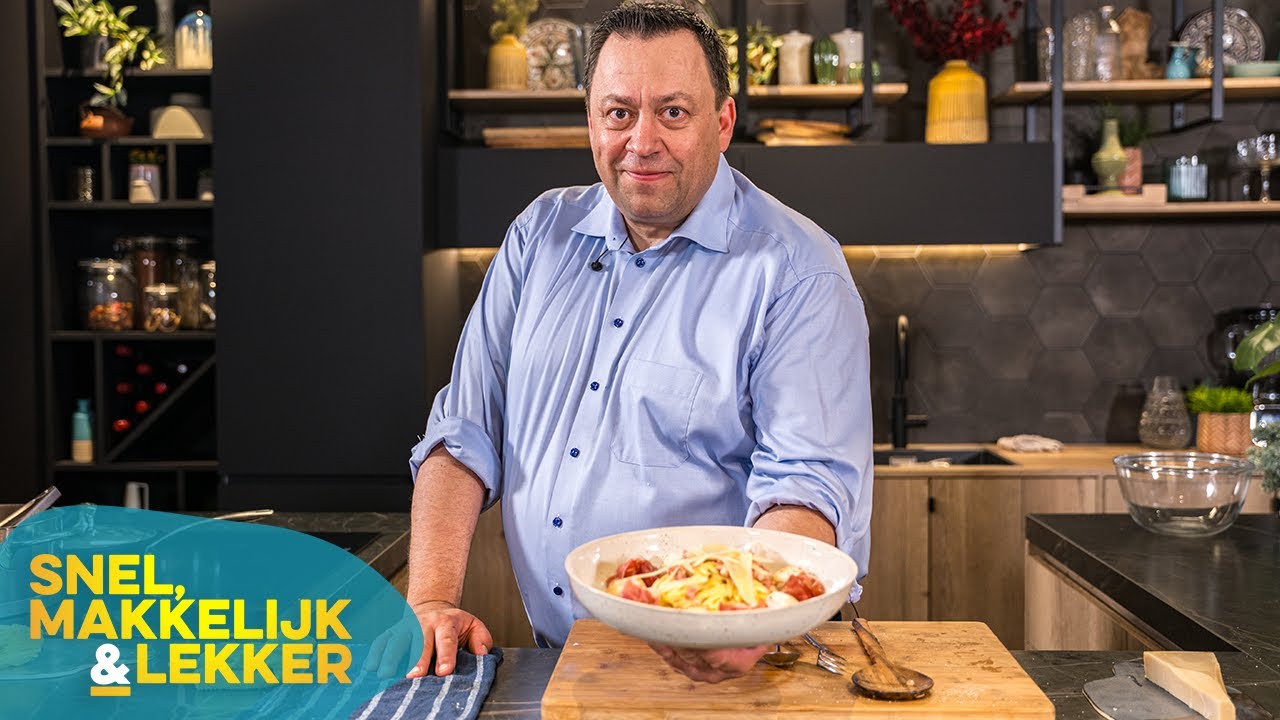 Romige tagliatelle met kip en Parmaham | Snel, Makkelijk & Lekker