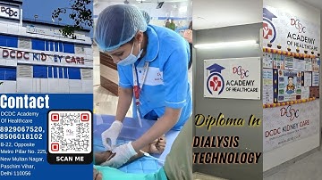 DCDC Academy Of Healthcare | 2 Years Dialysis Diploma #dcdc #ttt #dcdcacademy #healthcareeducation