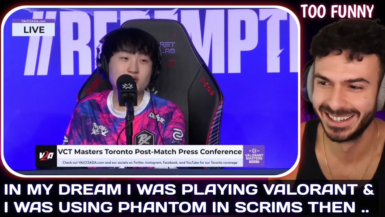 Tarik Reacts To  PRX Jinggg  Story of Switching VANDAL TO PHANTOM in VALORANT