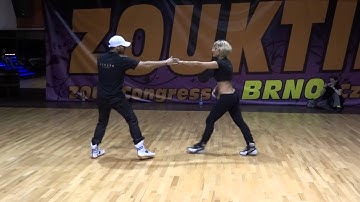 Renato & Babi - zouk workshop 1 - Zouktime! 2012 congress, Brno