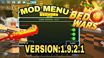 BED WARS ||V1.9.2.1|| MOD MENU BY JAYIUZ