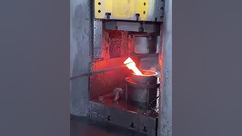 Our D46-500 cross wedge rolling machine easily make pre-form ( two parts in one rolling )