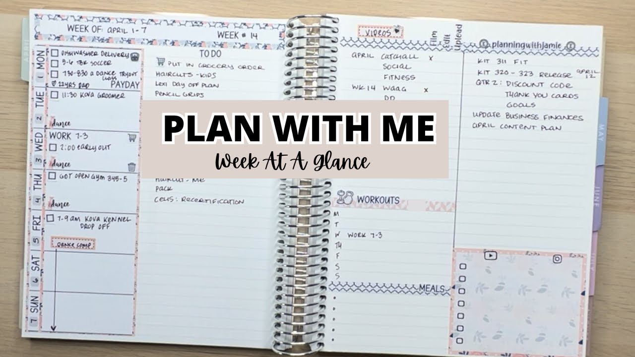 PLAN WITH ME | DAILY DUO | ERIN CONDREN | DAILY DUO PLAN WITH ME | WEEK ...
