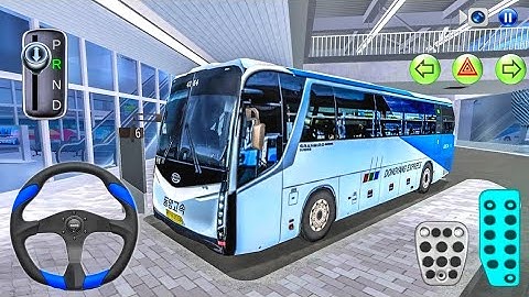 New Kia Express Bus Simulator 2025 3D Driving Class Android Bus Game! ios Android Gameplay