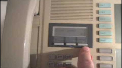 Norstar paging - more detailed commands