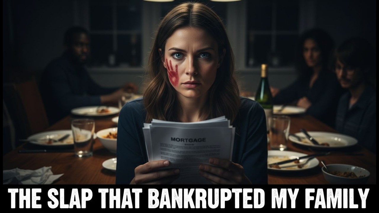 The Dinner Slap That Bankrupted My Family's Greed