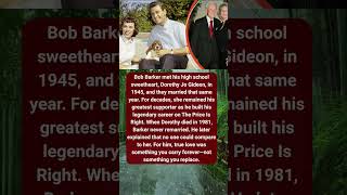 BOB BARKER REFUSED TO REPLACE HIS LATE WIFE