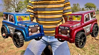 Mahindra Thar 4X4 Wheel Drive | Model Unboxing Die Cast Real-time | Review & Feature | #rajminitoy