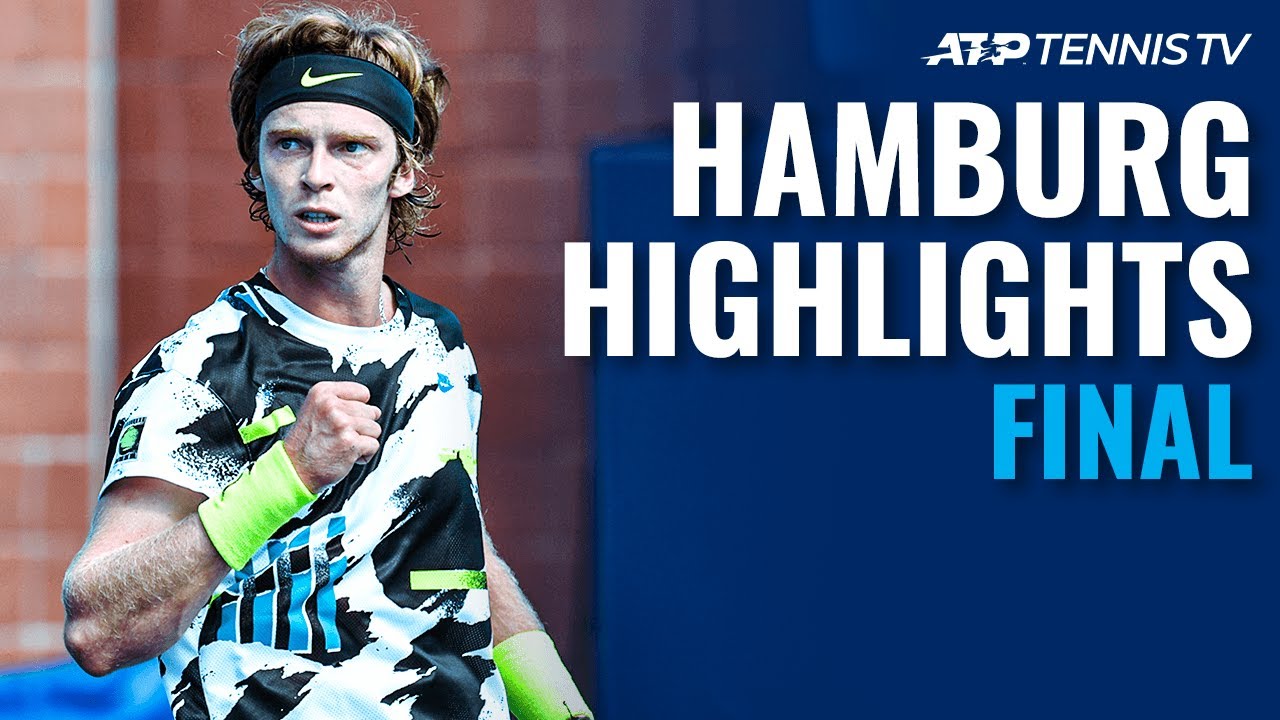 Rublev Beats Tsitsipas For First ATP 500 Title! Hamburg 2020 Final Highlights