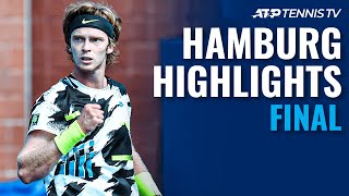 Rublev Beats Tsitsipas For First ATP 500 Title! | Hamburg 2020 Final Highlights