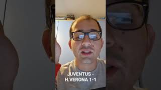 Juventus H.Verona 1-1 #juventus #hellasverona #seriea