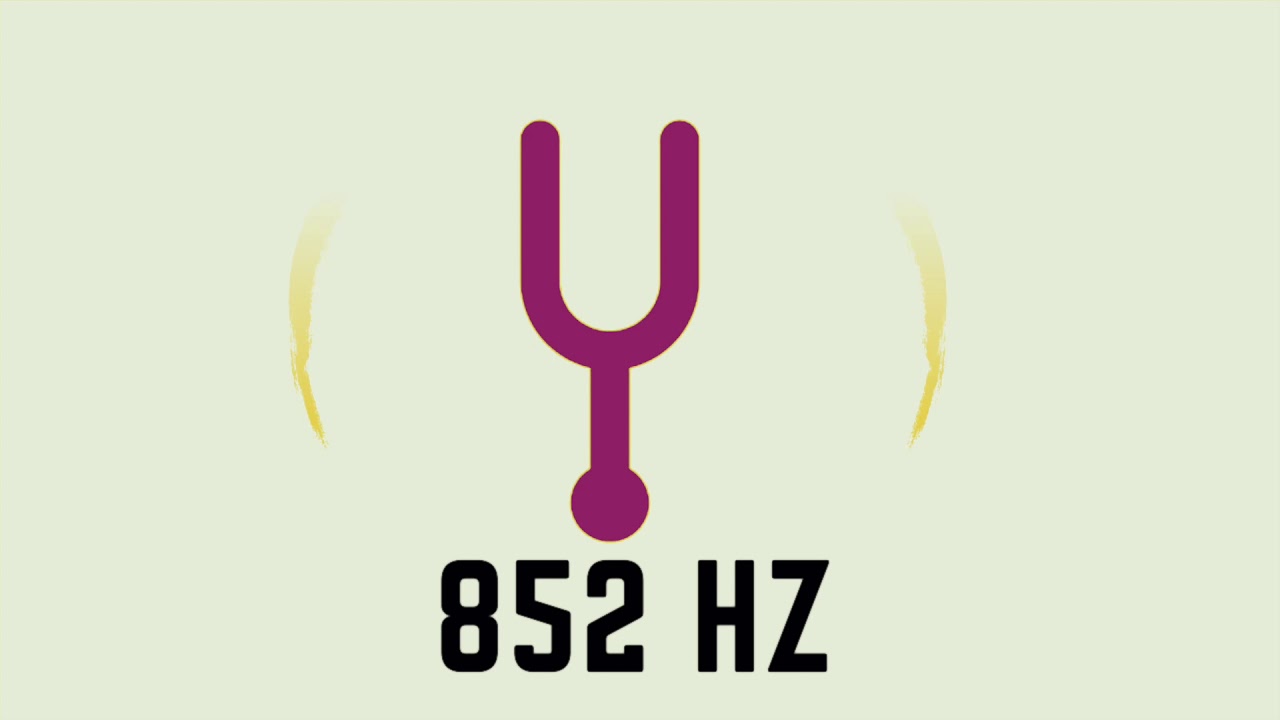 852 Hz Pure Tone Solfeggio Frequency Awaken Intuition | Return To ...