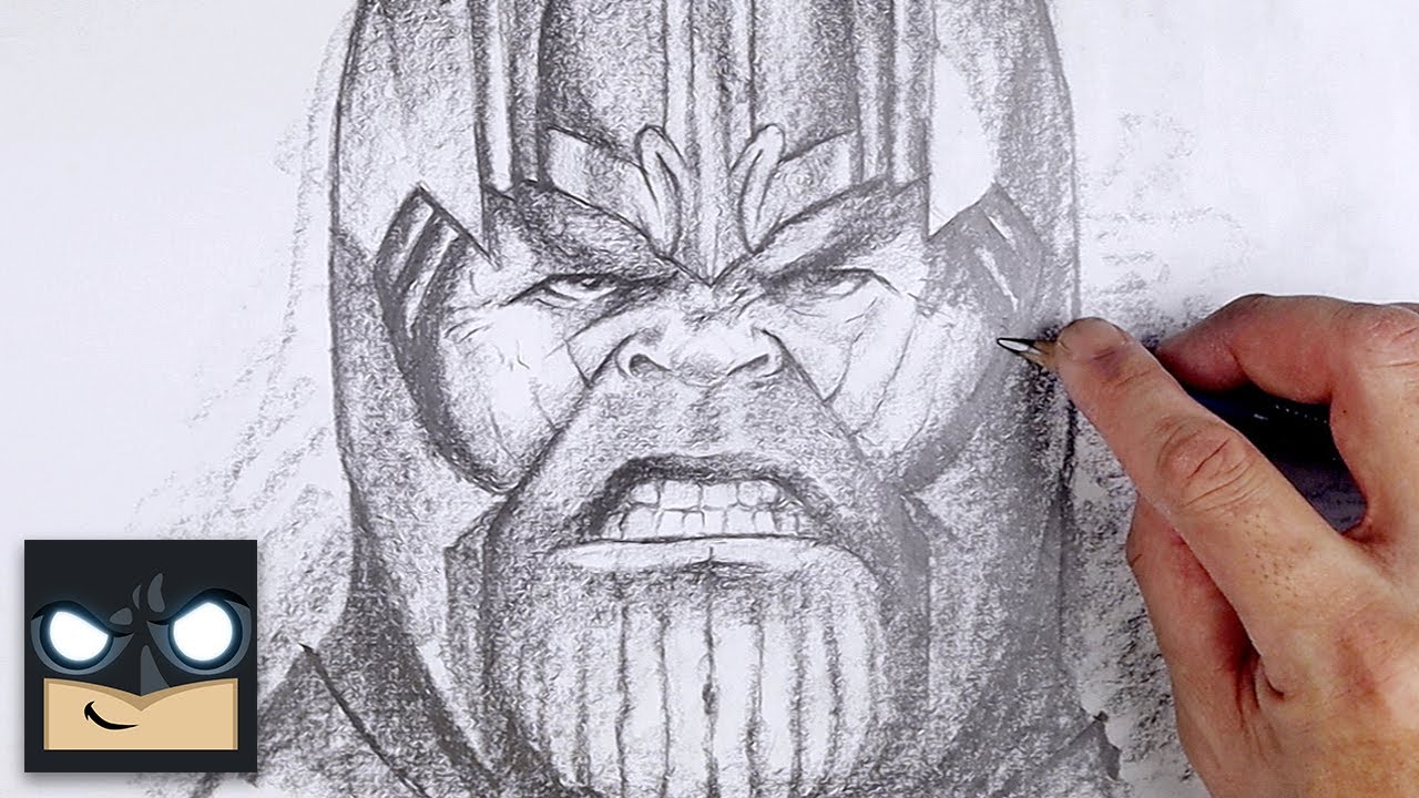 How To Draw Thanos | Sketch Saturday - YouTube