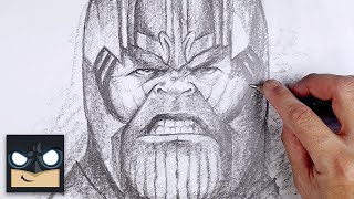 how to draw thanos sketch saturday