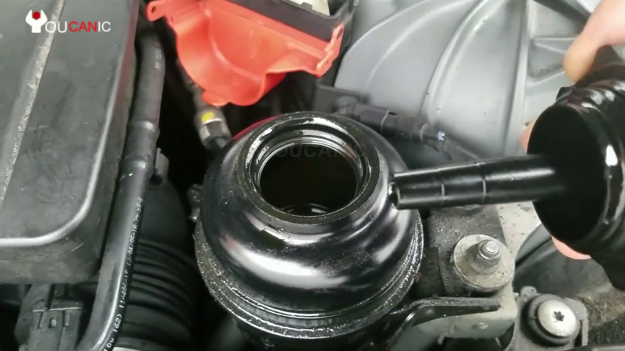 How to Check and Add Power Steering Fluid in Your BMW - YouTube