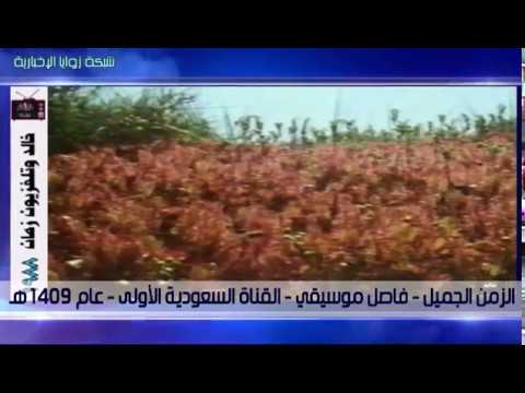 فاصل موسيقي عام 1409 على القناة السعودية الأولى السعودية زوايا الإخبارية 