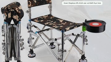 Ghế câu cá địa hình gấp gọn | Tựa cao | 800k | 0334968190