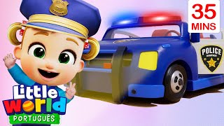 Nina Brinca de Polícia! | O Mundo de Nina e Nico  Little World Português