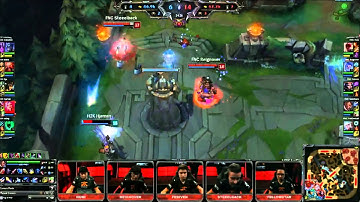 [EU LCS] Fnatic vs H2K Semifinal Highlights!