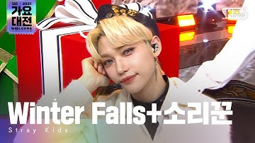 [2021 가요대전 4K] Stray Kids(스트레이키즈) - Winter Falls+소리꾼(Winter Falls+THUNDEROUS)가요대전GayoDaejeon20211225