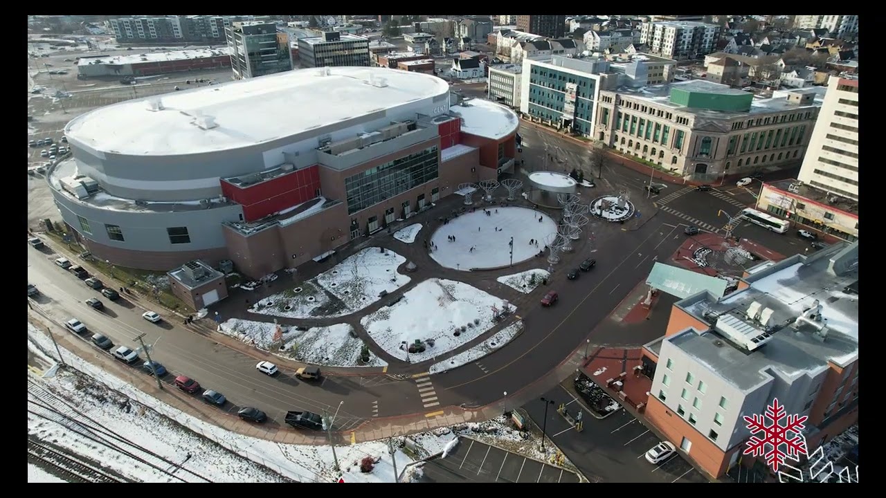 Skating at the Avenir Centre, Moncton, NB