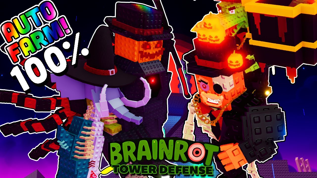 BRAINROT TD VEJA COMO FAZER AUTO FARM 100% E PEGA TODAS AS UNIDADES FÁCIL!