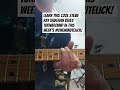 #shorts Stevie Ray Vaughan "Leave My Girl Alone" Blues Turnaround #oneminuteguitarlesson