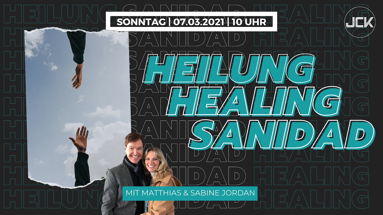 Heilung live bei YouTube I Sabine und Matthias Jordan I Jesus Centrum Kassel