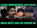 NinjaJOD Reply Why No New IGL😱 Tracegod Reveal RNTX Player Announcement🥵